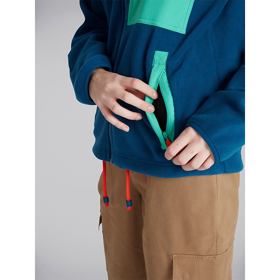 Unisex Ascent 91 Fleece - Gibraltar Sea/Gumdrop Green