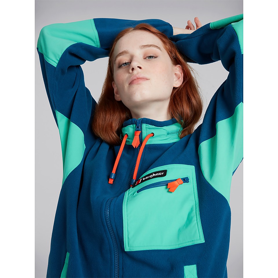 Unisex Ascent 91 Fleece - Gibraltar Sea/Gumdrop Green
