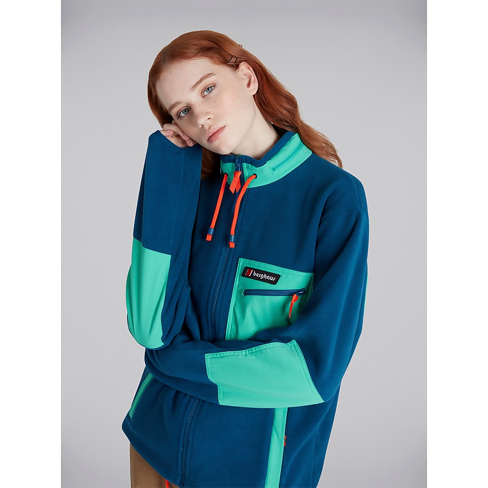 Unisex Ascent 91 Fleece - Gibraltar Sea/Gumdrop Green