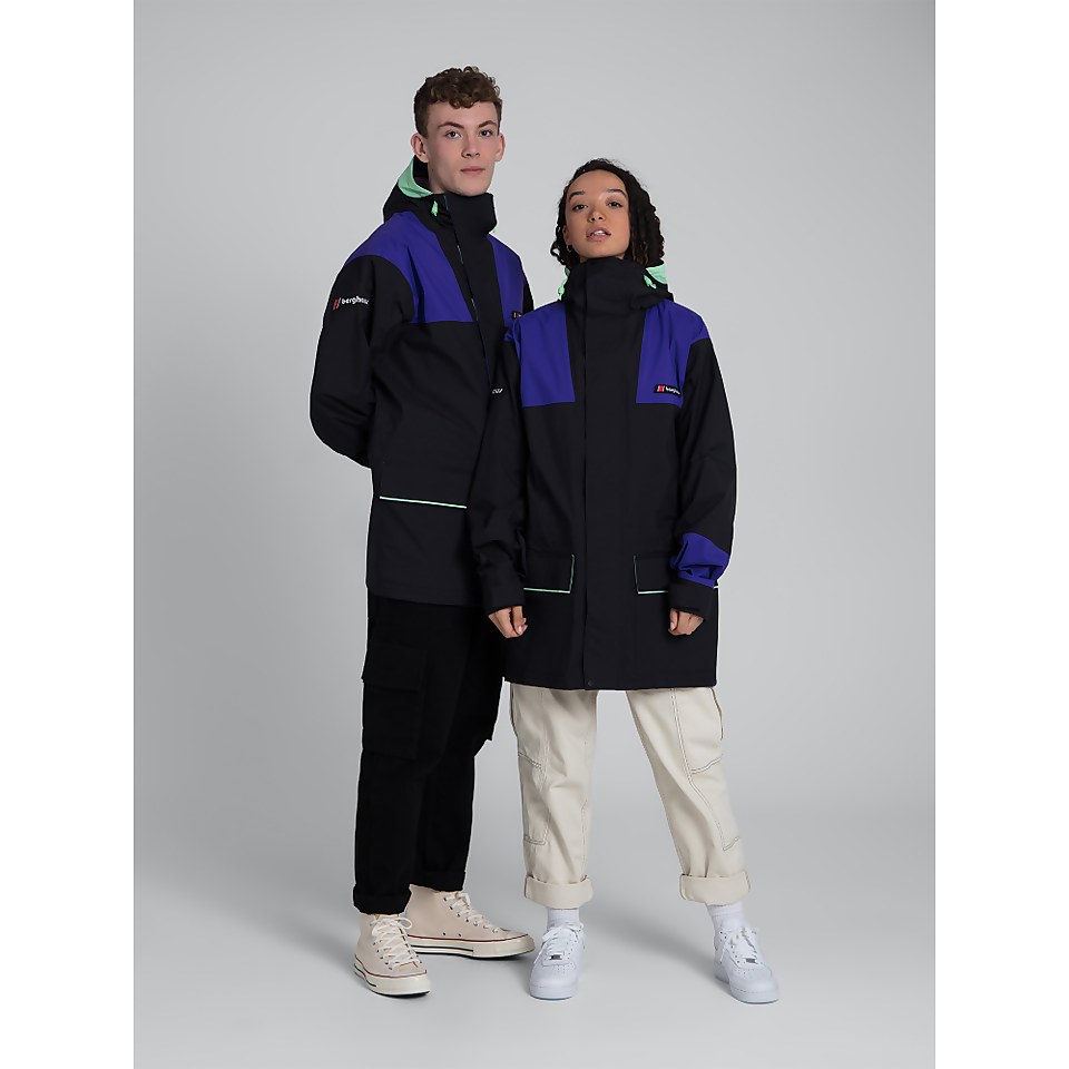 Unisex Ascent 76 Jacket - Black / Blue