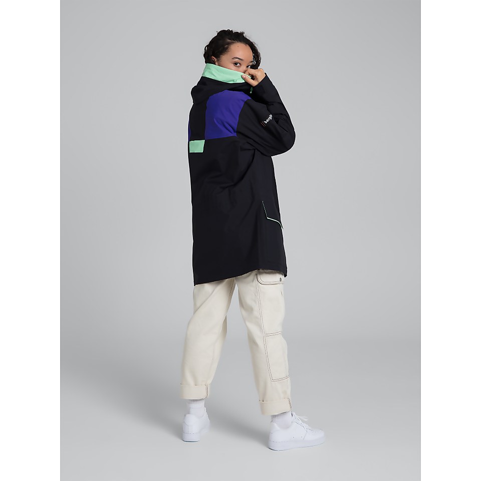 Unisex Ascent 76 Jacket - Black / Blue