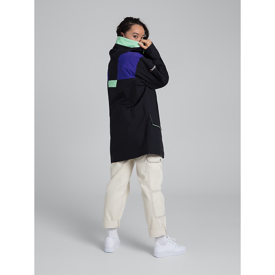Unisex Ascent 76 Jacket - Black / Blue