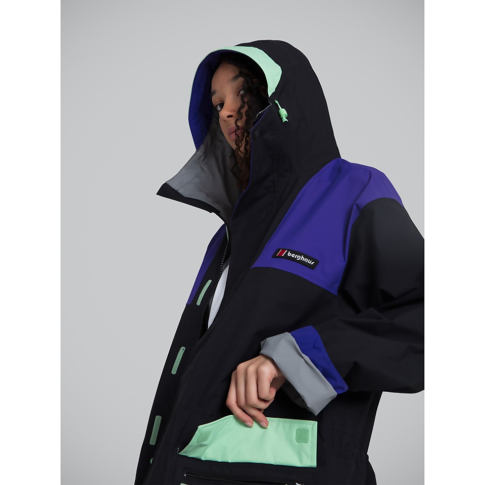 Unisex Ascent 76 Jacket - Black / Blue