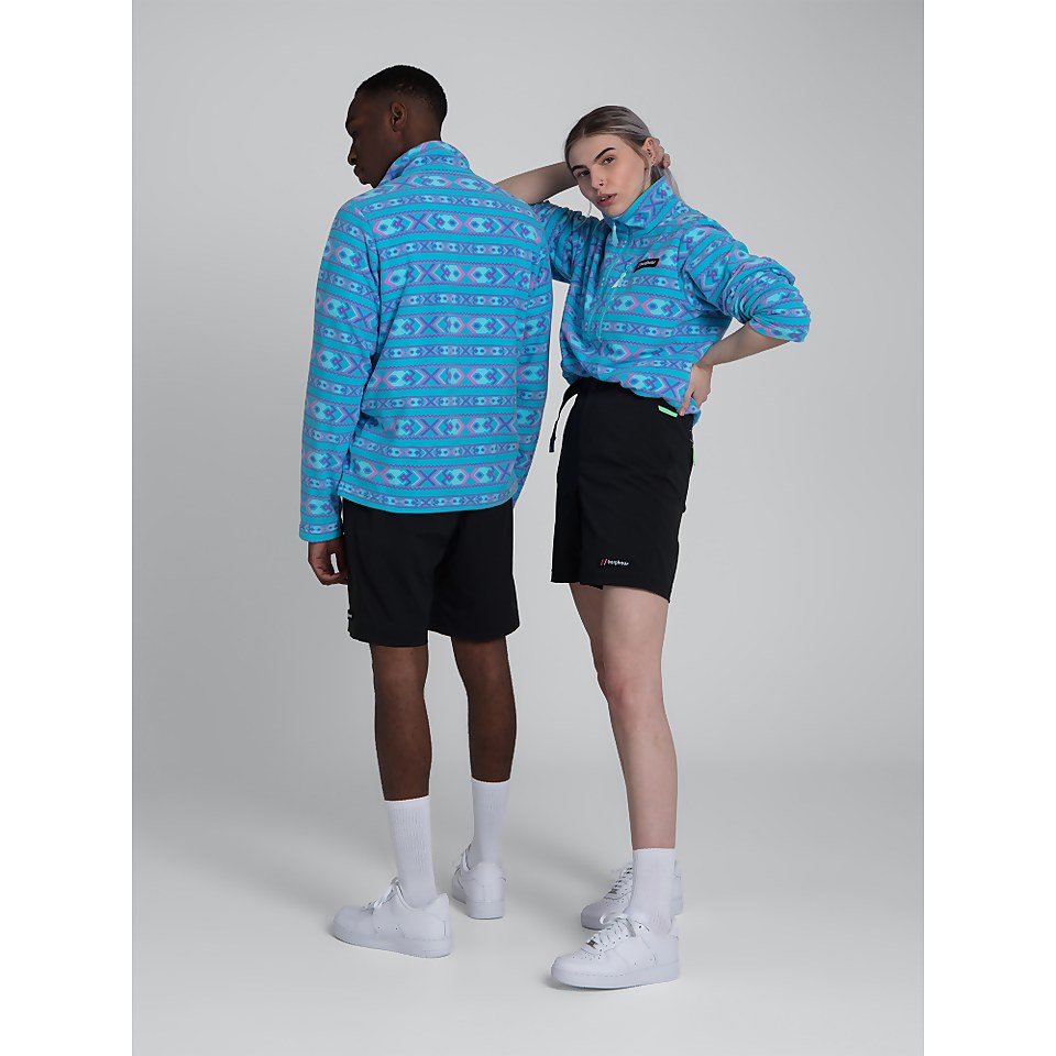 Unisex Prism Printed Half Zip Fleece - Aztec Capri