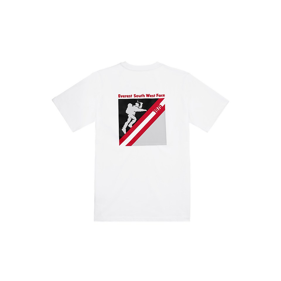 Unisex Everest SW Face Expedition Tee - White
