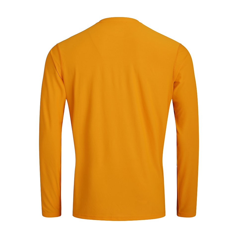 Men's 24/7 Long Sleeve Crew Base Layer - Yellow
