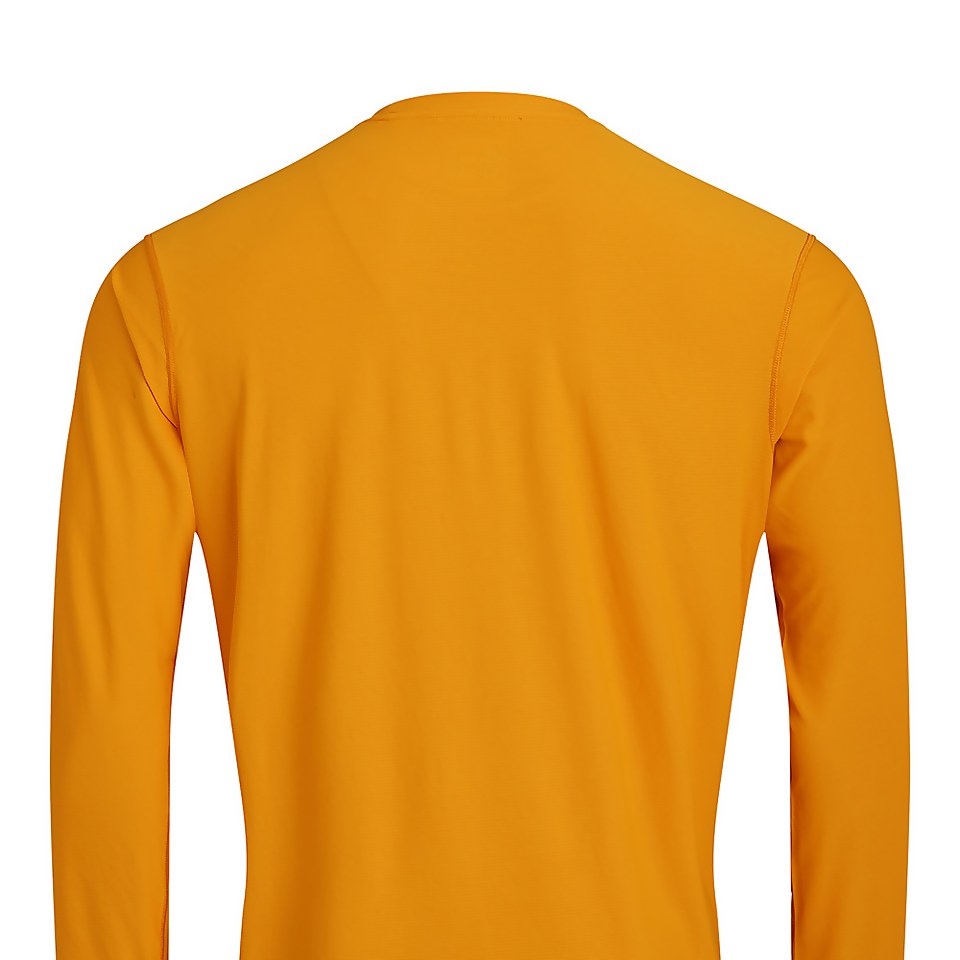 Men's 24/7 Long Sleeve Crew Base Layer - Yellow