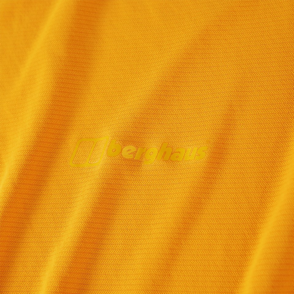 Men's 24/7 Long Sleeve Crew Base Layer - Yellow