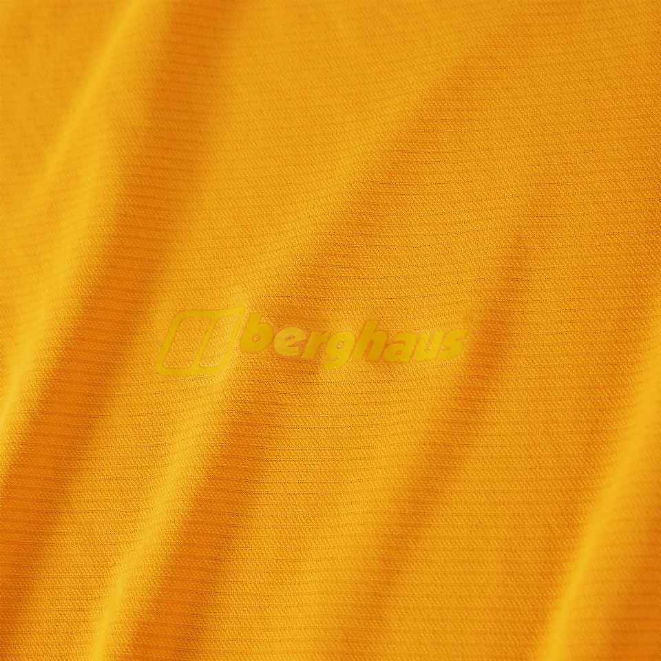 Men's 24/7 Long Sleeve Crew Base Layer - Yellow