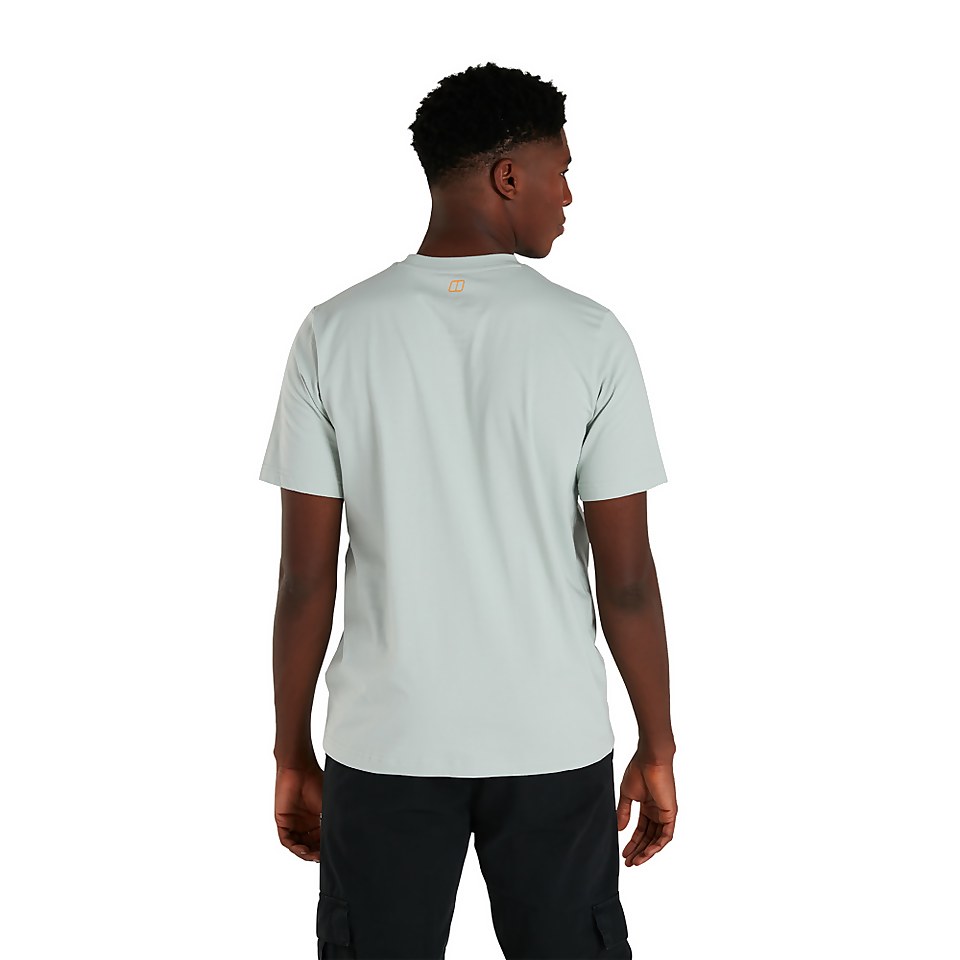 Men's Peak Fusion Grid T-Shirt - Grey