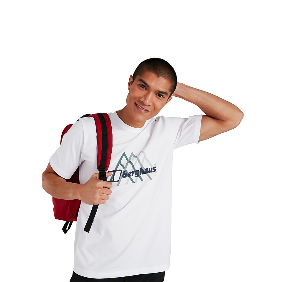 Men's Peak Fusion Grid T-Shirt - White