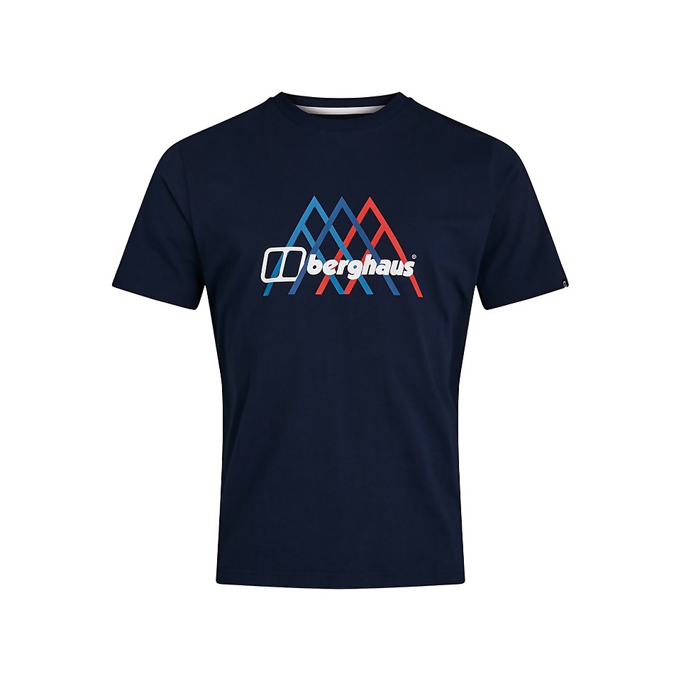 Men's Peak Fusion Grid T-Shirt - Blue
