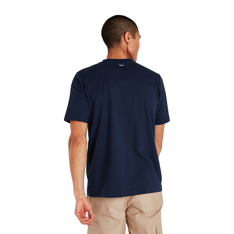 Men's Peak Fusion Grid T-Shirt - Blue