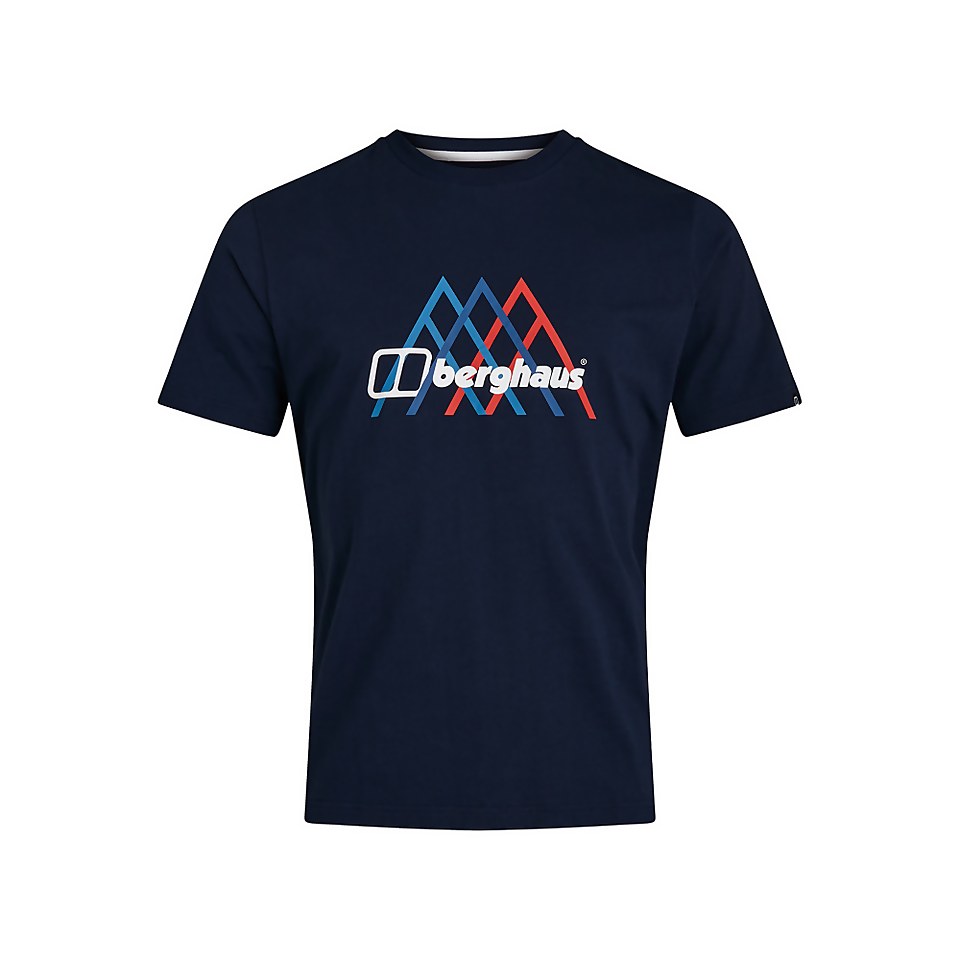 Men's Peak Fusion Grid T-Shirt - Blue