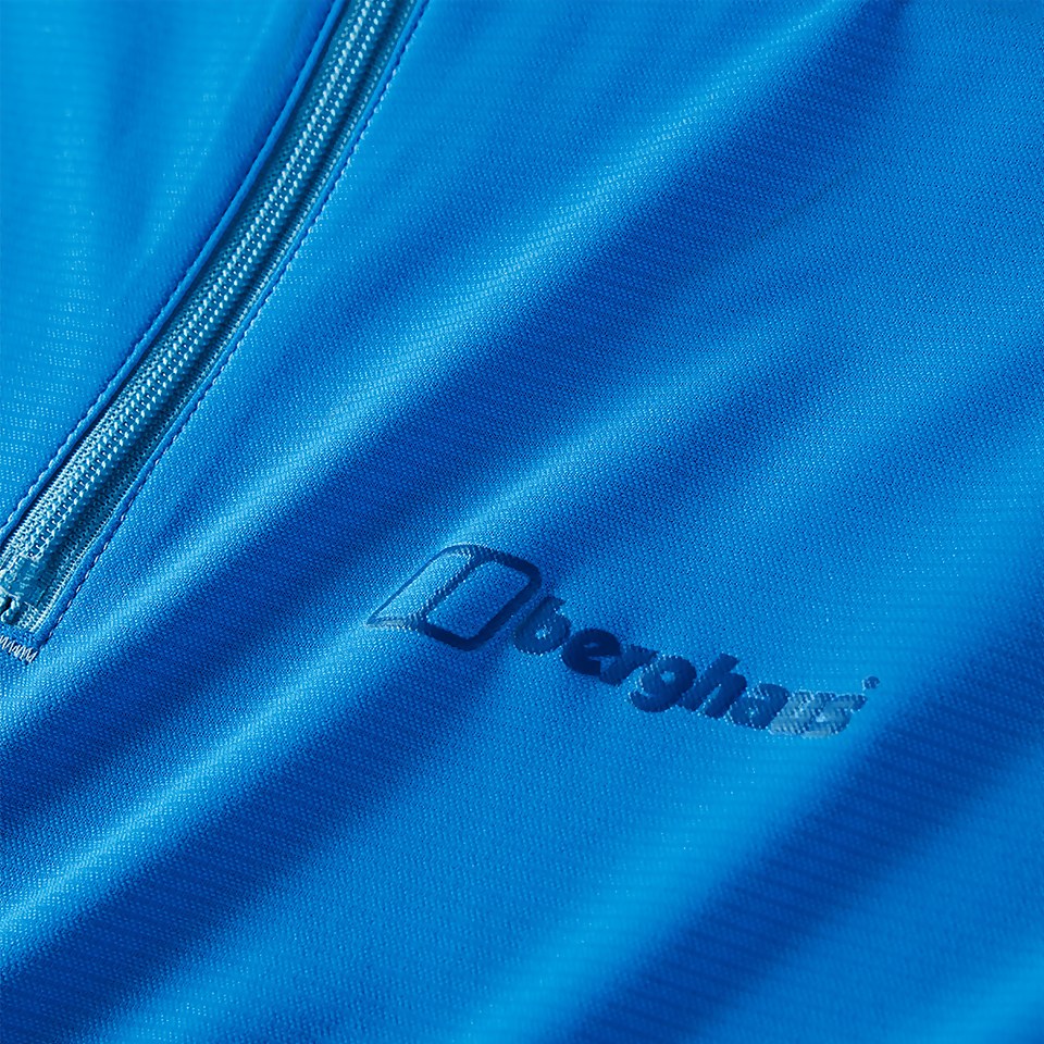 Women's 24/7 Long Sleeve Zip Base Layer - Blue