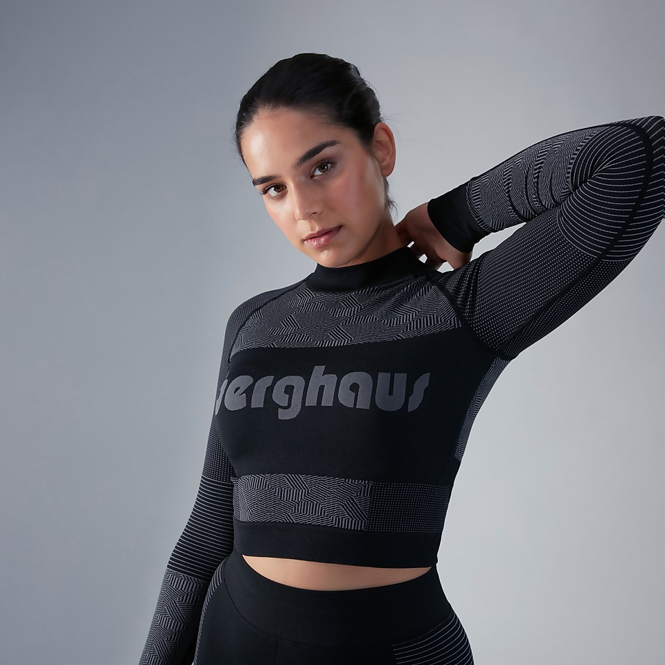 Women's Zhora Long Sleeve T-Shirt - Black
