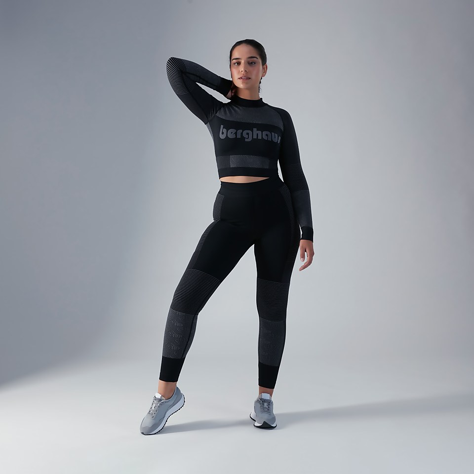 Women's Zhora Long Sleeve T-Shirt - Black