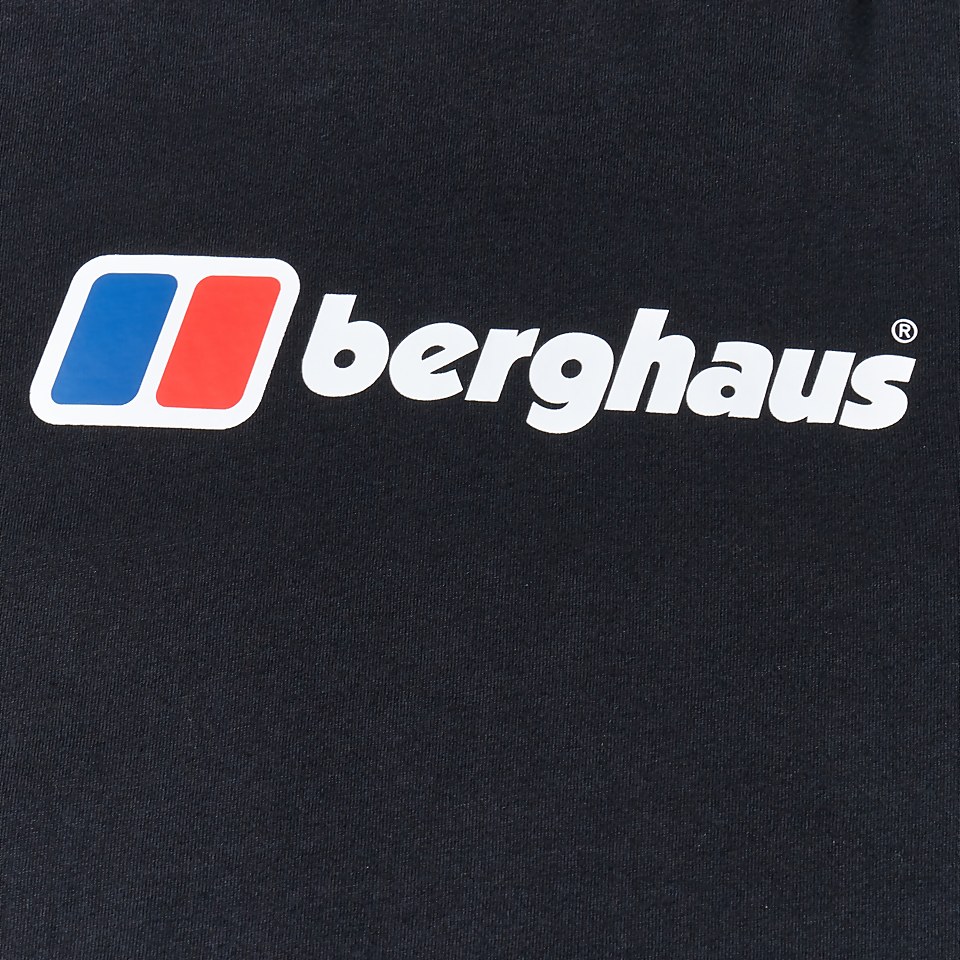Men's Big Logo Long Sleeve Tee Black