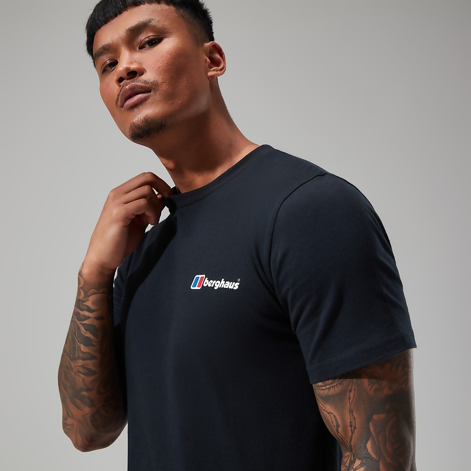 Men's Organic Classic Logo Tee Black