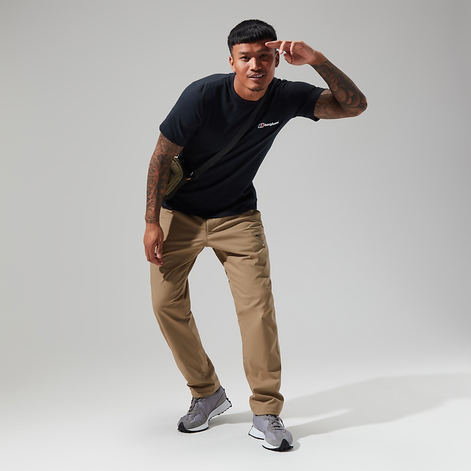 Men's Organic Classic Logo Tee Black
