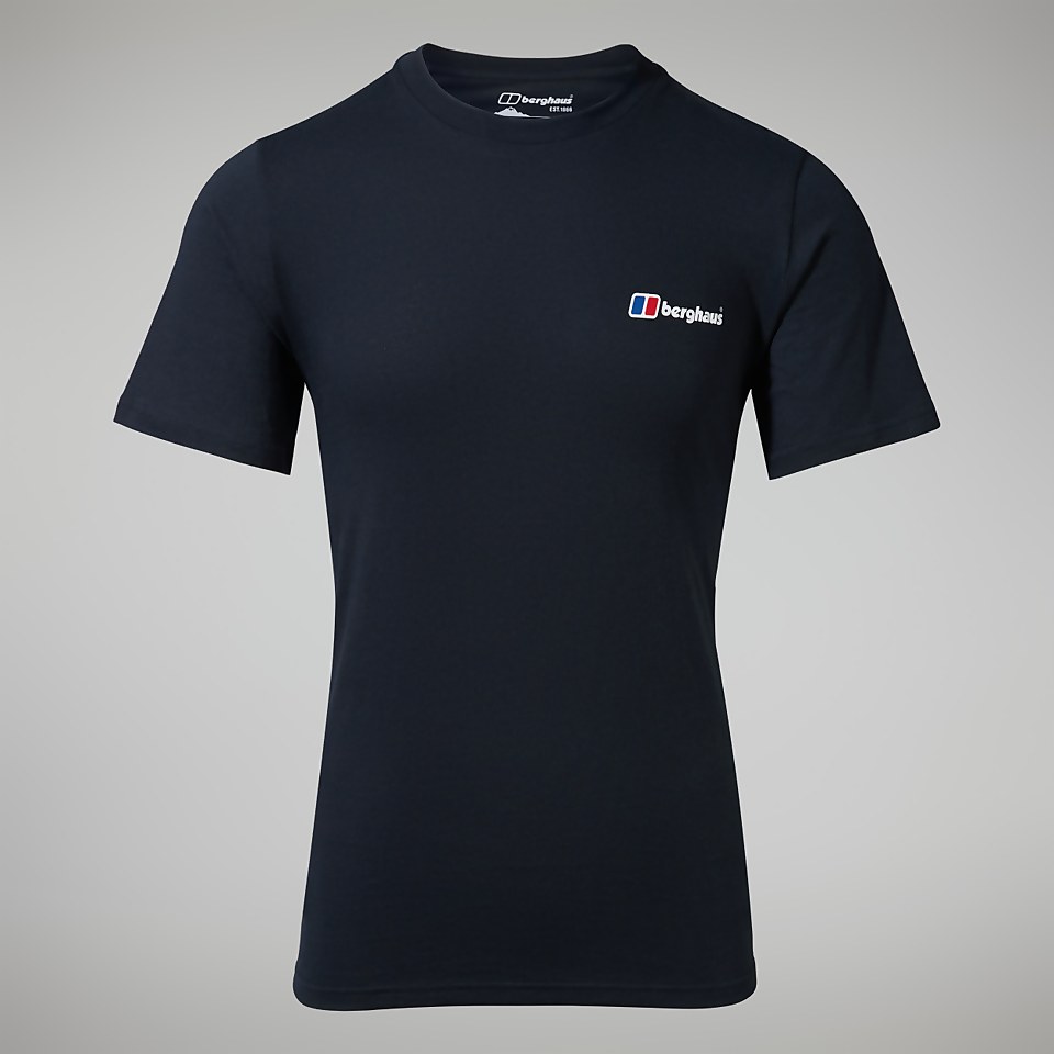 Men's Organic Classic Logo Tee Black