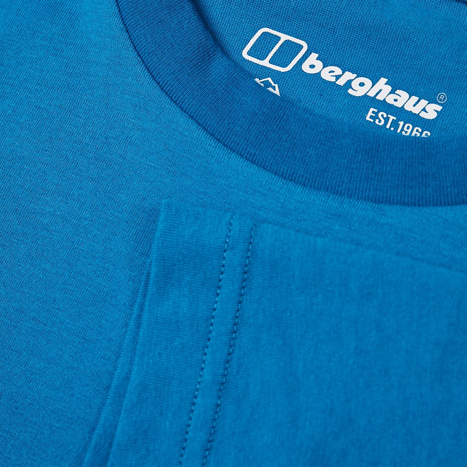 Organic Classic Logo T-Shirt Blue