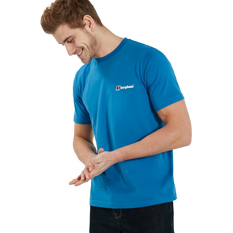 Organic Classic Logo T-Shirt Blue