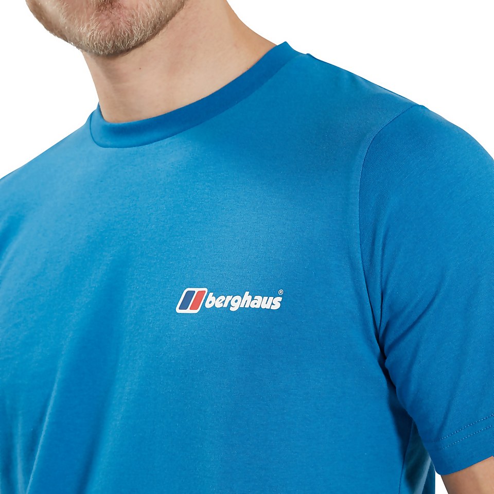 Organic Classic Logo T-Shirt Blue