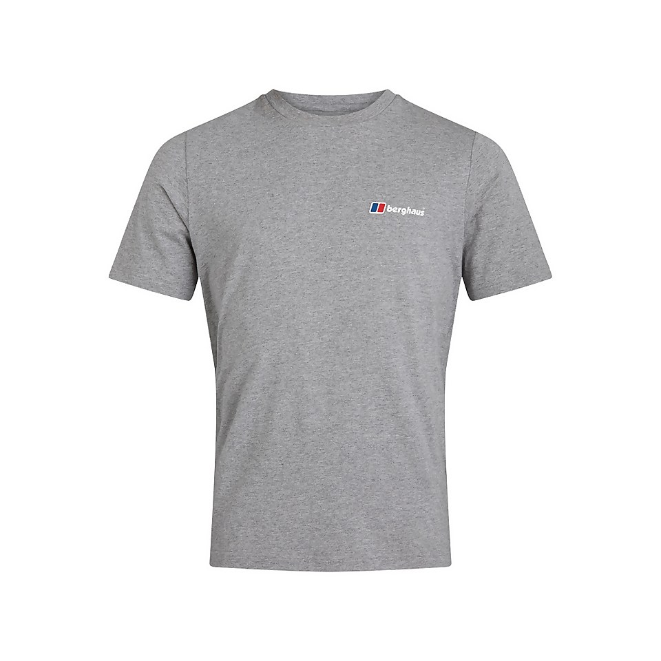 Men's Organic Classic Logo T-Shirt Dark Grey