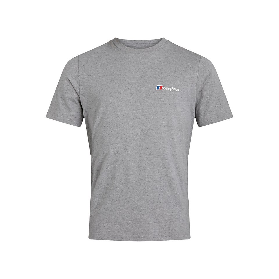 Men's Organic Classic Logo T-Shirt Dark Grey