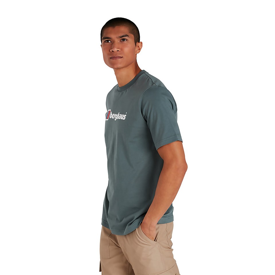 Men's Organic Big Classic Logo T-Shirt Green