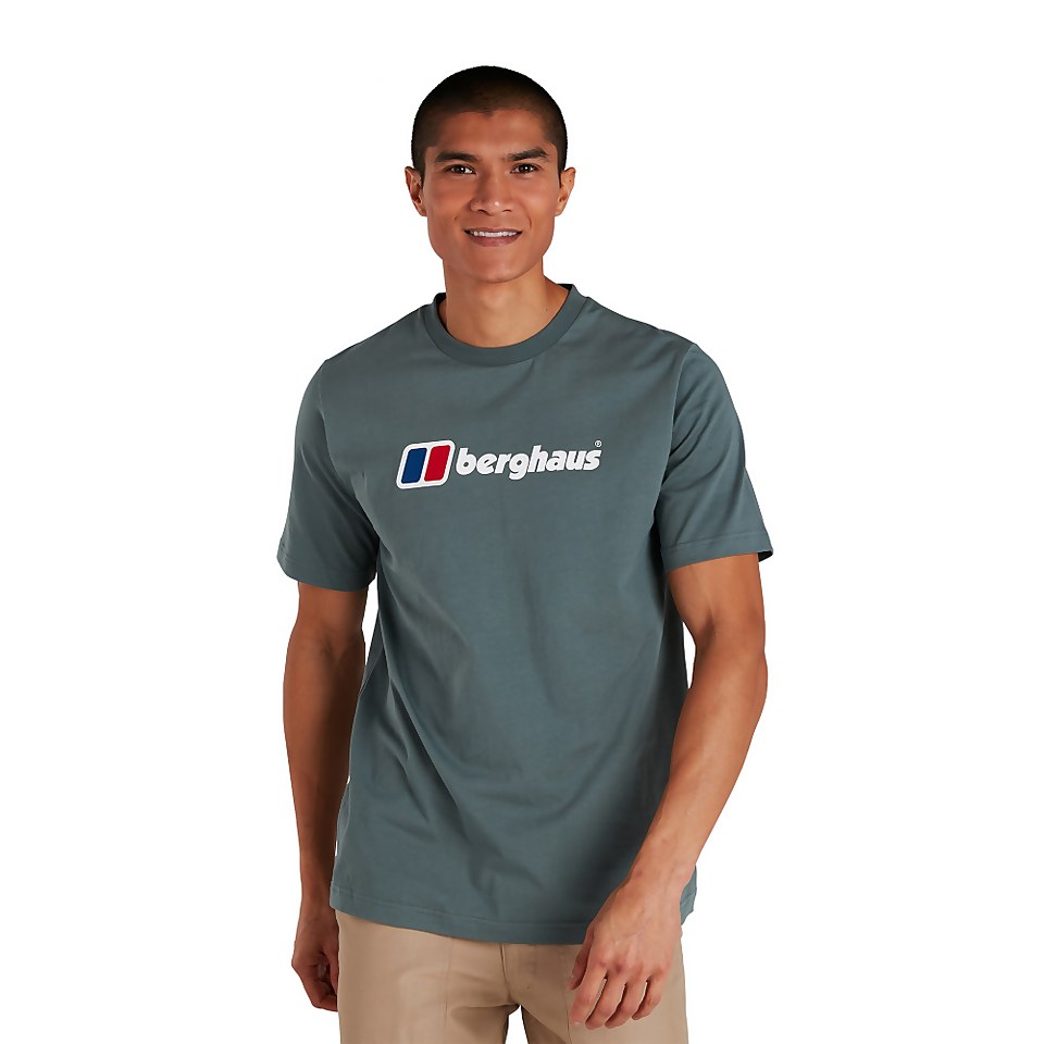 Men's Organic Big Classic Logo T-Shirt Green