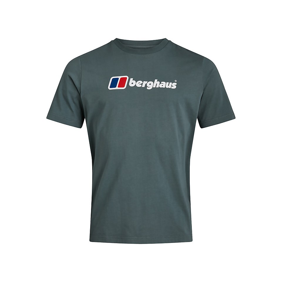 Men's Organic Big Classic Logo T-Shirt Green