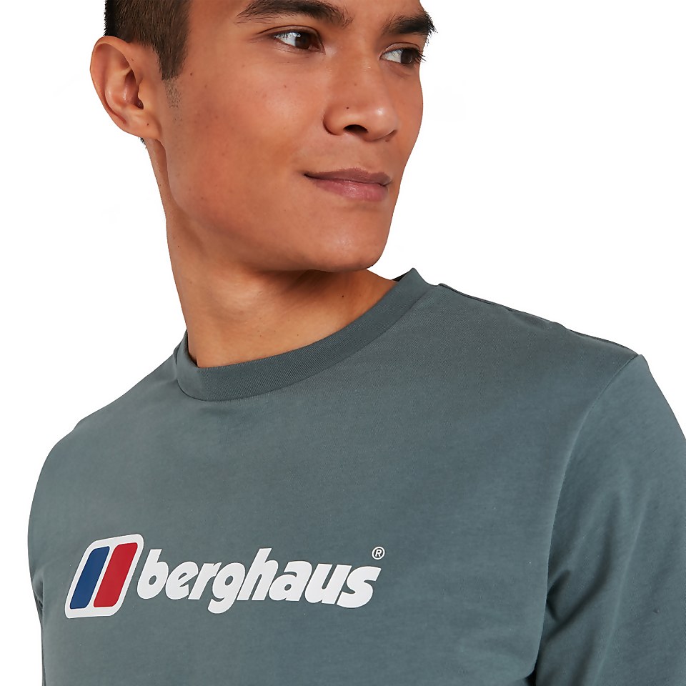 Men's Organic Big Classic Logo T-Shirt Green