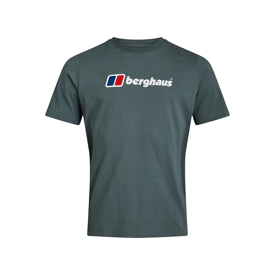 Men's Organic Big Classic Logo T-Shirt Green
