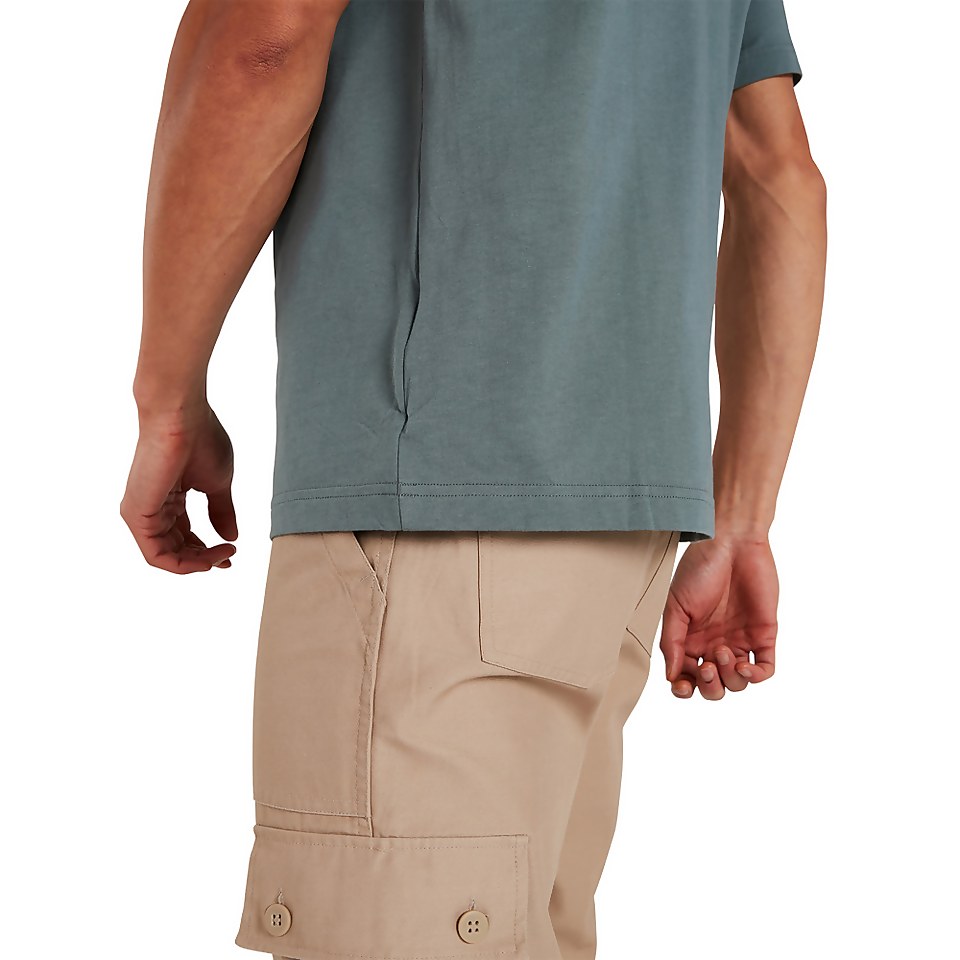 Men's Organic Big Classic Logo T-Shirt Green