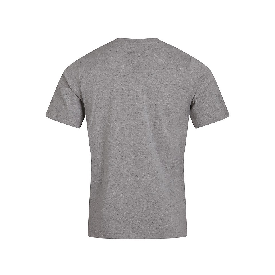 Men's Organic Big Classic Logo T-Shirt Dark Grey