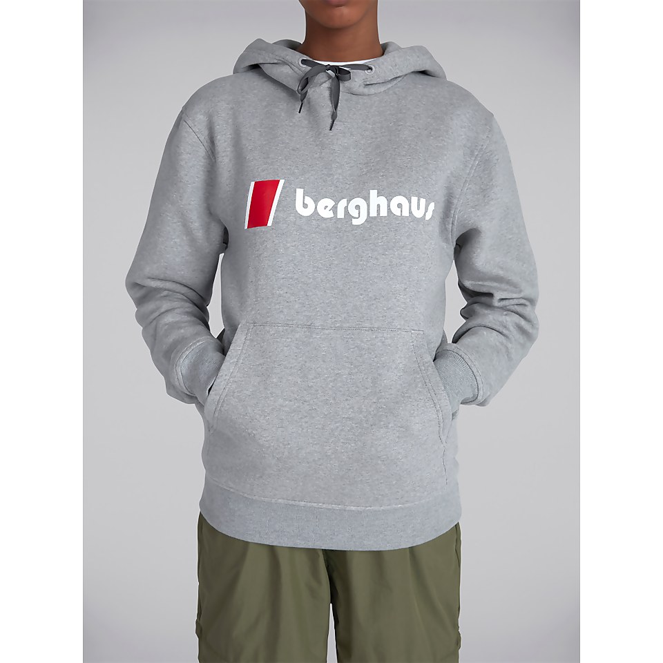 Unisex Heritage Logo Hoody - Dark Grey