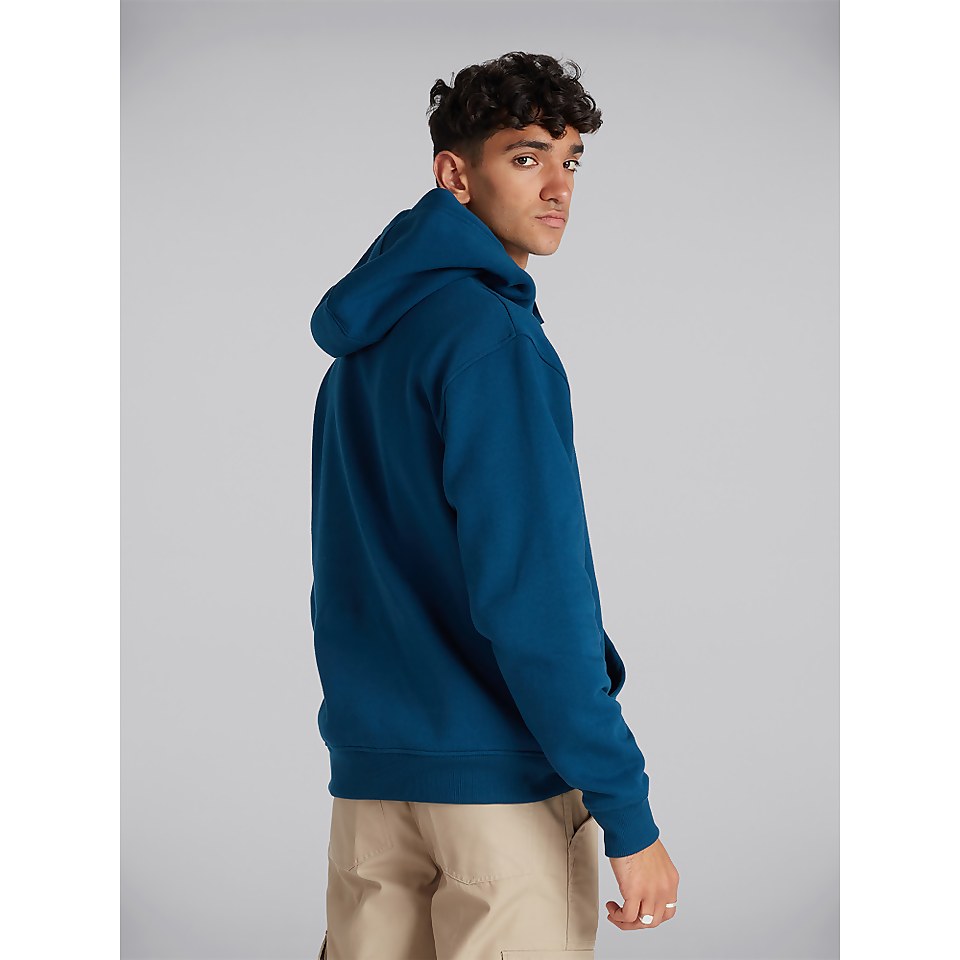 Unisex Heritage Logo Hoody - Gibraltar Sea