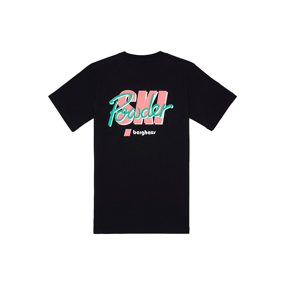 BERGHAUS POWDER SKI T SHIRT AU BLK/BLK