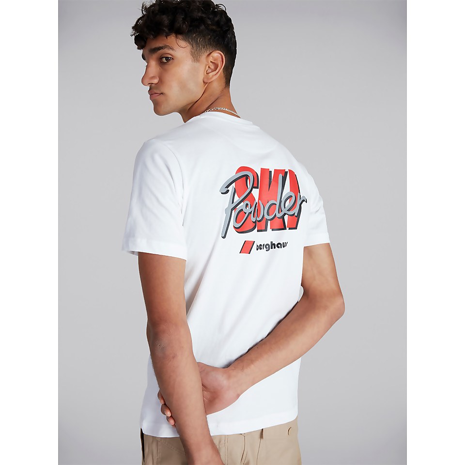 BERGHAUS POWDER SKI T SHIRT AU WHT/WHT