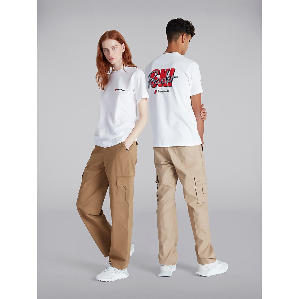 BERGHAUS POWDER SKI T SHIRT AU WHT/WHT