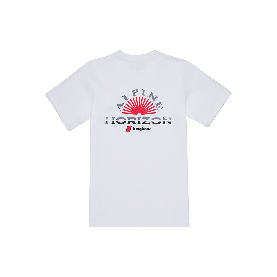 Unisex Alpine Horizon Tee - White