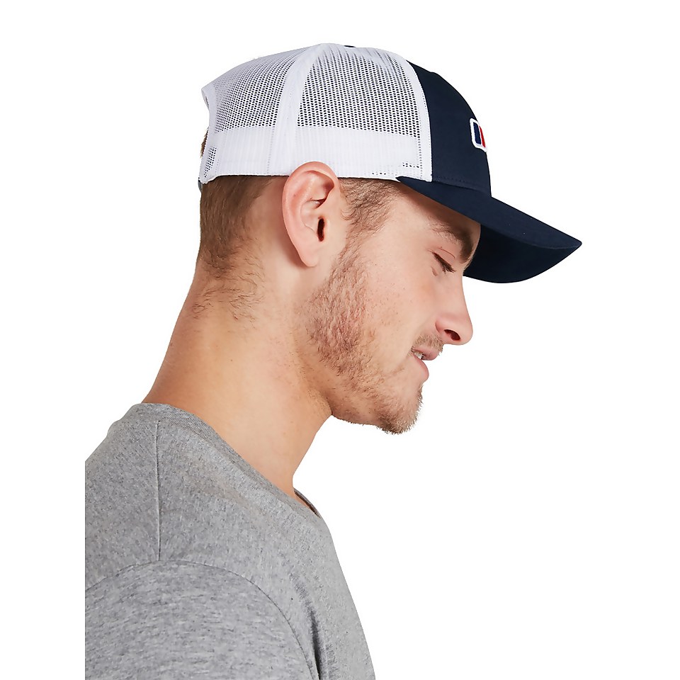 Unisex Logo Recognition Trucker Cap - Dark Blue