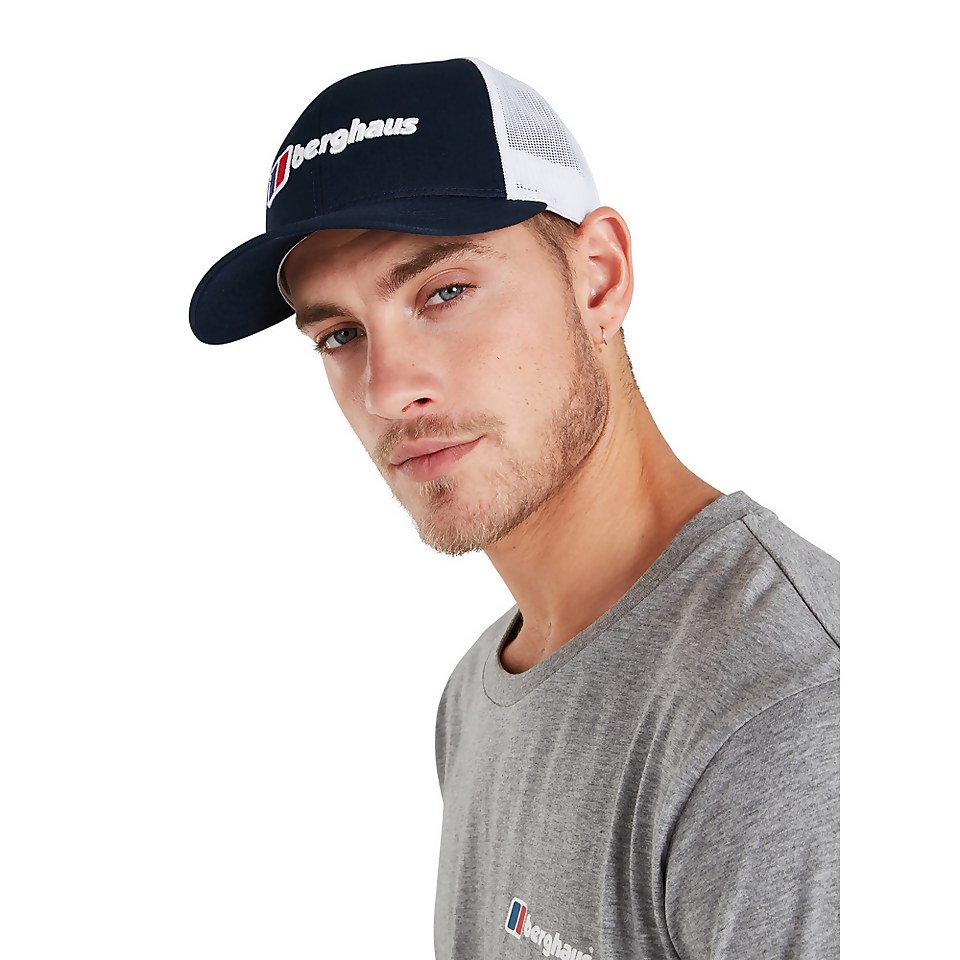 Unisex Logo Recognition Trucker Cap - Dark Blue