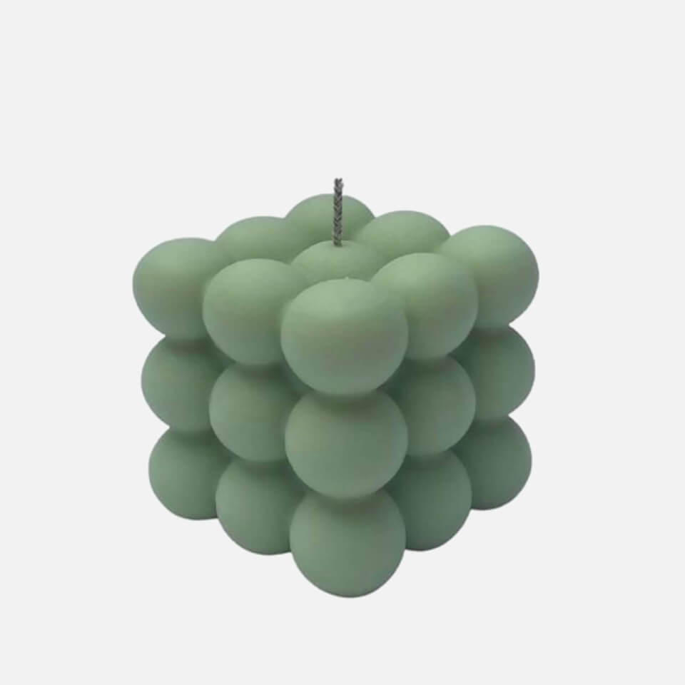 FOAM HOME Bubble Candle - Pistachio