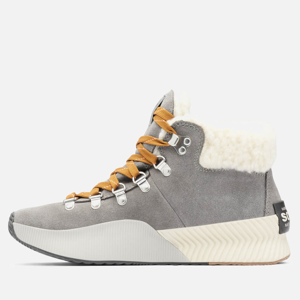 Sorel Women's Out N' About Iii Conquest Waterproof Suede Hiking Style Boots - Quarry/Fawn