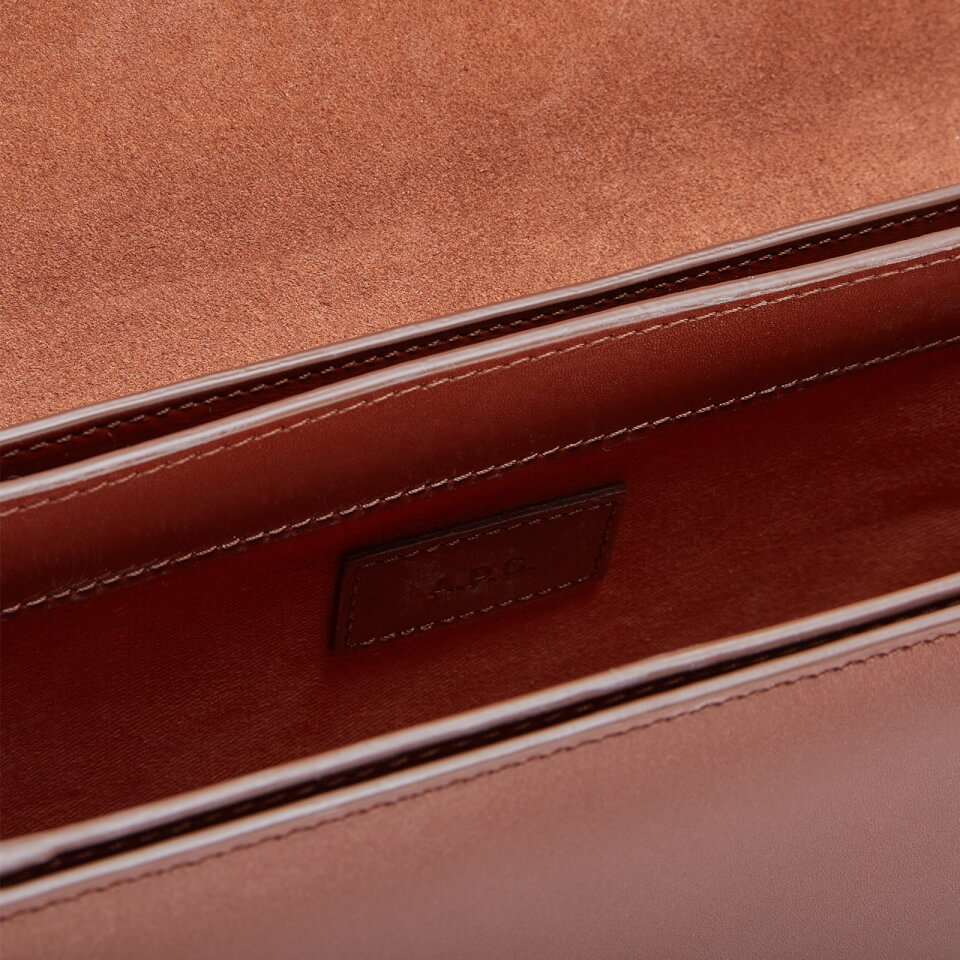 A.P.C. Sac Grace Leather Crossbody Bag