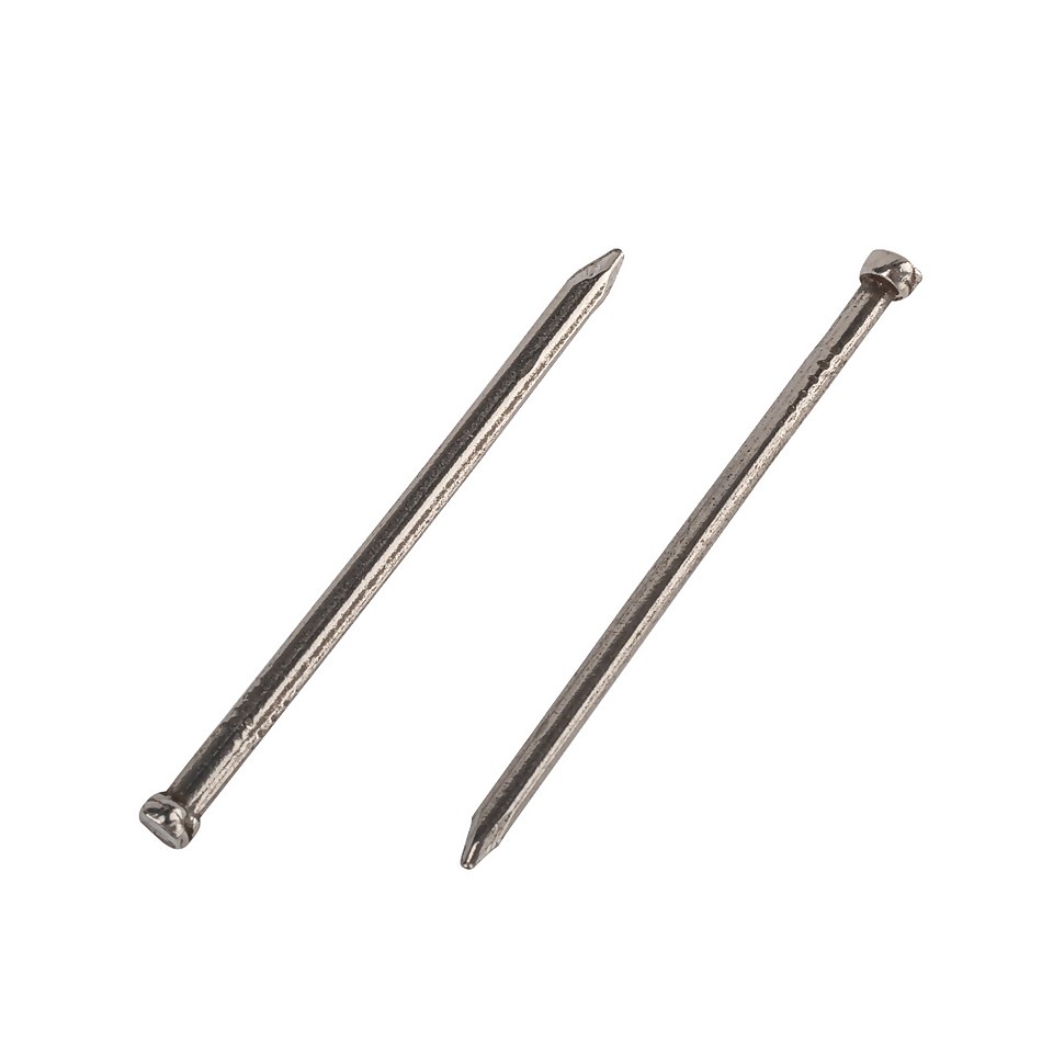 Homebase Bright Oval Wire Nails 40mm - 250g