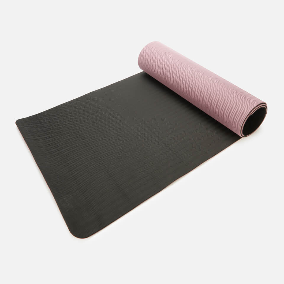 MP Composure Yoga Mat - Mauve/Black